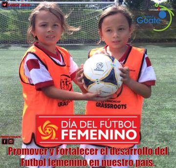 GUATEMALA SE UNE A LA CELEBRACION DEL DIA INTERNACIONAL DEL FUTBOL FEMENINO DE CONCACAF