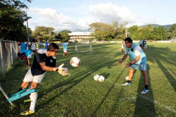 SELECCIÓN REALIZÓ ENTRENO EN ST GEORGÉS COLLEGE