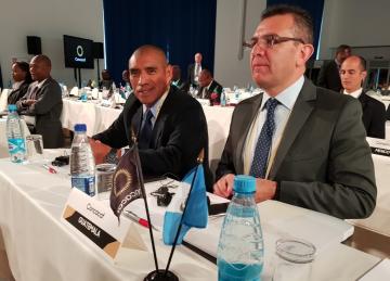 MIEMBROS DEL COMITÉ DE REGULARIZACION DE FIFA PRESENTES EN EL 33º CONGRESO ORDINARIO DE CONCACAF, CELEBRADO EN MOSCU, RUSIA