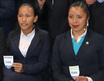 Arbitras guatemaltecas Astrid Gramajo y Heydi Nimatuj con nombramiento internacional