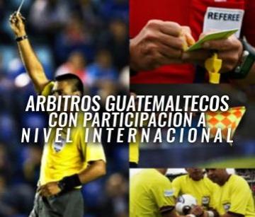 Árbitros guatemaltecos con participación en los Juegos Centroamericanos y del Caribe Barranquilla 2108