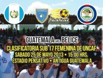 SELECCIÓN SUB 17 FEMENINA INICIARA SU CAMINO RUMBO AL MUNDIAL DE FIFA COSTA RICA 2014