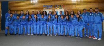 Selección Mayor Femenina fue juramentada previo a participar en el torneo clasificatorio de Uncaf.