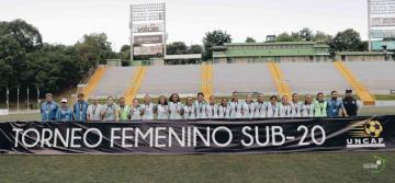 SELECCIÓN SUB 20  FEMENINA BICAMPEONA DEL TORNEO UNCAF FIFA FORWARD