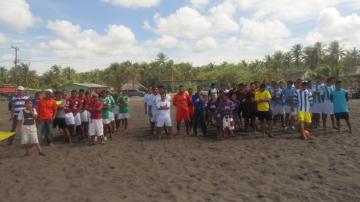 DIO INICIO LA FIESTA DEL FUTBOL PLAYA