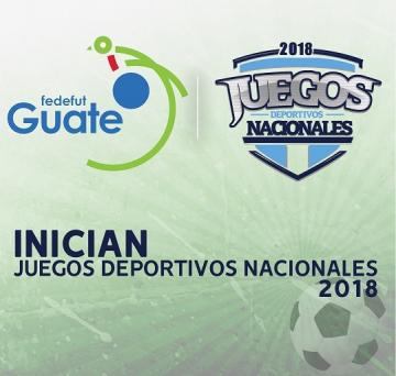 INICIA LA FIESTA DE LOS JUEGOS DEPORTIVOS NACIONALES FEDEFUT 2018