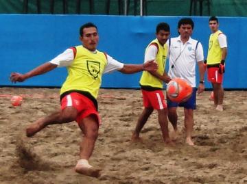 DERROTA GUATEMALTECA ANTE VENEZUELA / JUEGOS BOLIVARIANOS
