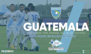 FRANCIA, BRASIL Y QATAR LOS RIVALES DE GUATEMALA EN EL TORNEO DE ESPERANZAS DE TOULON, FRANCIA